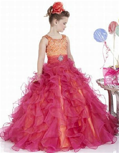 Tiffany Princess Girls Ruffle Organza Pageant Dress 13310 French Novelty