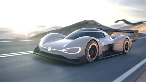 Watch Vw Unveil The Id R Pikes Peak Electric Race Car