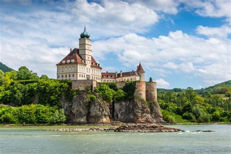 Schonbuhel Castle Danube River Lower Austria Stock Image Image Of