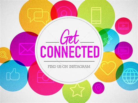 Get Connected Find Us Online Ministry Powerpoint