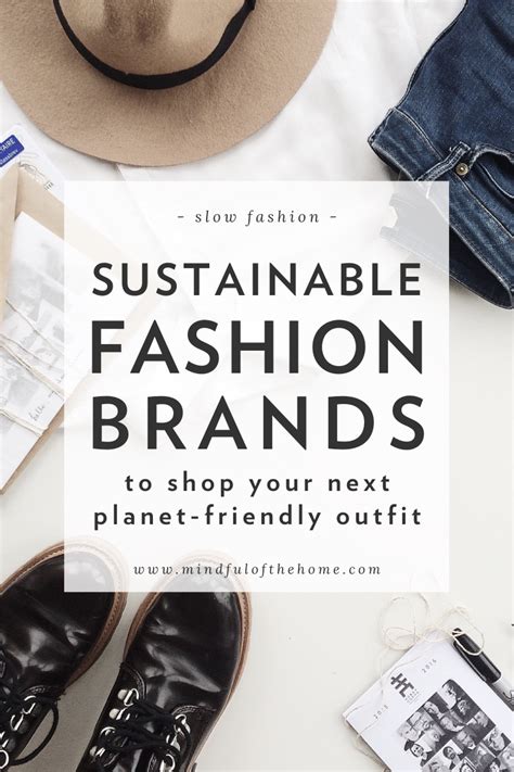 11 Sustainable Fashion Brands For Ethical Clothing Fashion Branding