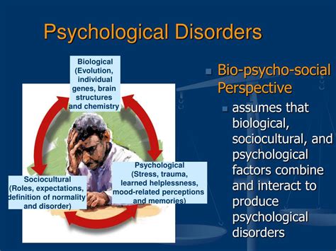 Ppt Chapter 11 Psychological Disorders And Their Treatment Powerpoint