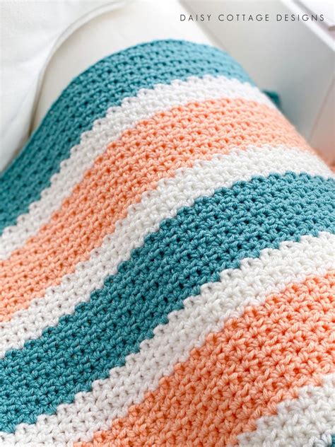 Half Double Crochet V Stitch Crochet Pattern Crochet Blanket Pattern