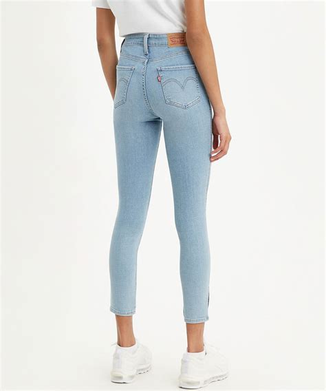 Levis Womens 721 High Rise Skinny Jeans Shy Away — Daves New York