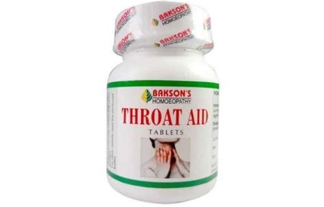 Baksons Throat Aid Paediatric Tablet Uses Price Dosage Side