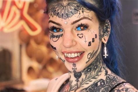 Who Is Dragon Girl Amber Luke And How Many Tattoos Does She Have