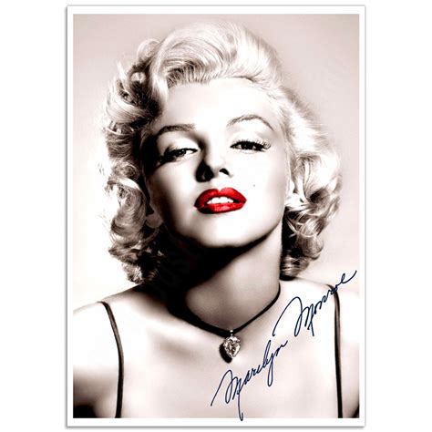 Marilyn Monroe Signed Photograph Hollywood Star