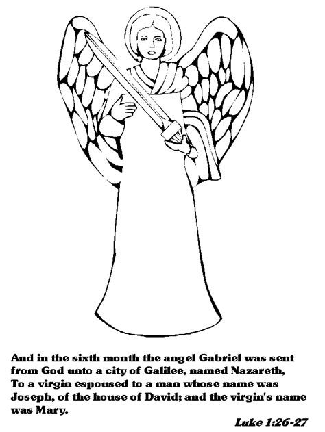 Angel Gabriel | Angel gabriel, Winter crafts, Childrens crafts