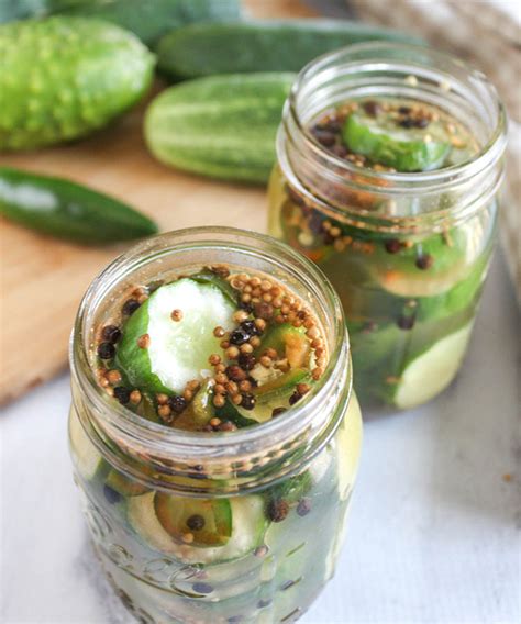 Sweet And Spicy Pickles An Easy Refrigerator Pickle Recipe