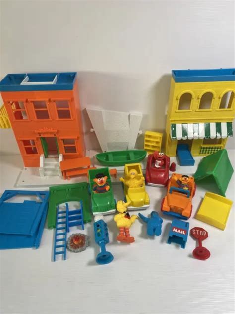 Vintage Sesame Street Jim Henson Productions Tyco Kids Toy Figurines