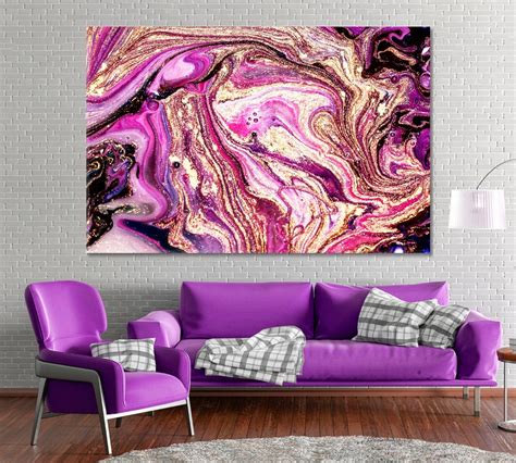 Abstract Marble Wall Art Luxury Marble Wall Decor Large Etsy