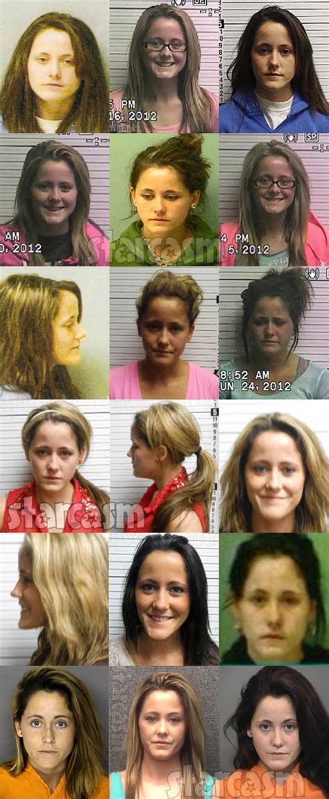Jenelle Evans Arrested See All 15 Of Jenelle Evans Mug Shots