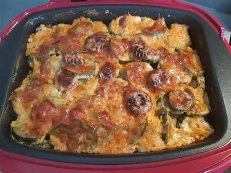 Gratin De Courgettes Au Chorizo Recette De Gratin De Courgettes Au