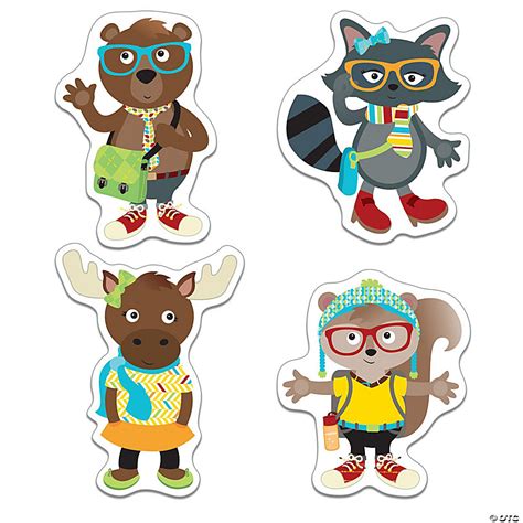 Carson Dellosa Education Hipster Pals Cut Outs Oriental Trading