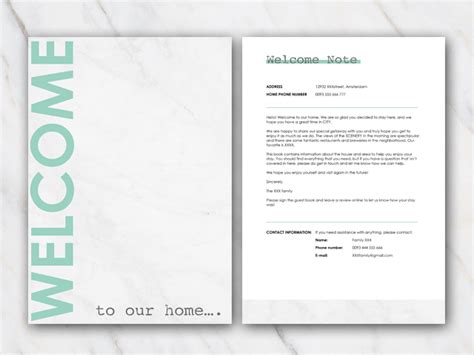 Tip Airbnb House Manuals And Welcome Letter Templates Airbnb House