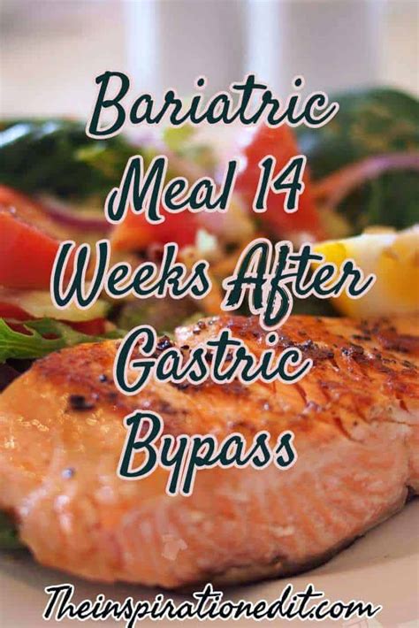 Bariatric Meal 14 Weeks After Gastric Bypass · The Inspiration Edit
