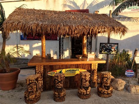 Hollywood home tiki bar for sale: Tropical Decor - Tiki Bars by CTS Designs