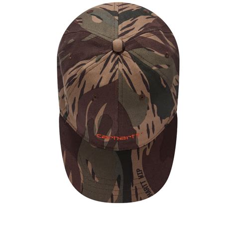 Carhartt Wip Canvas Script Cap Camo Unite And Copperton End Tw