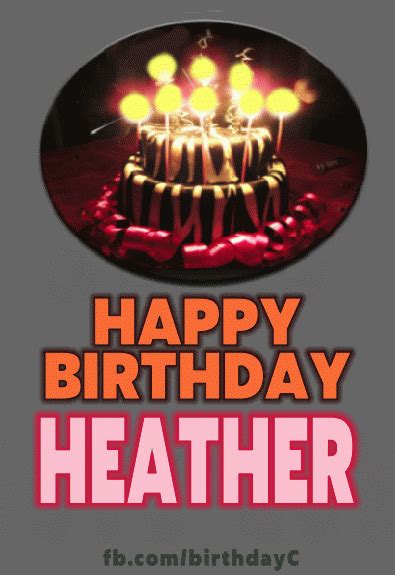 Happy Birthday Heather  Birthday Greeting Birthdaykim