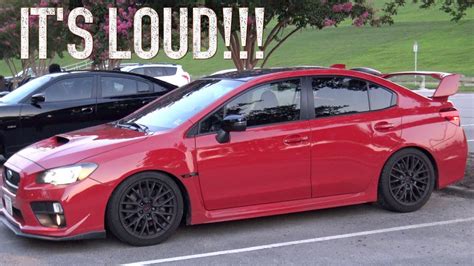 Modded Subaru Wrx Sti Its Loud Youtube