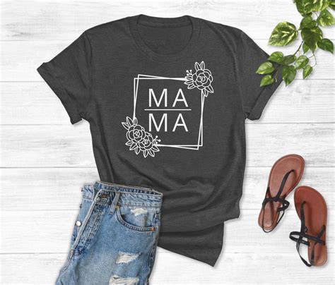 Mama Shirtmom Shirtmommy Shirtcool Mom Shirtmothers Etsy