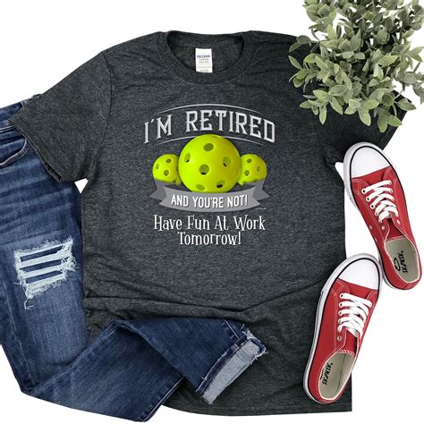 Pickleball Retirement Tshirt Im Retired And Youre Etsy Canada