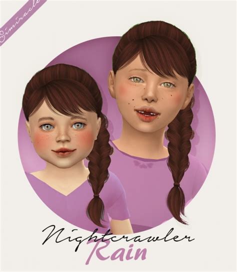 Simiracle Nightcrawler`s Rain Hair Retextured Kids And Toddlers