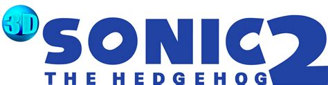 Sonic The Hedgehog 2 3d Logos Gallery Sonic Scanf