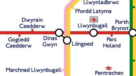 Cyfieithu Map System Tiwb Llundain Bbc Cymru Fyw