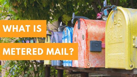 What Is Metered Mail YouTube