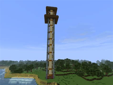 Water temple spawn minecraft map. Water Tower. Minecraft Project