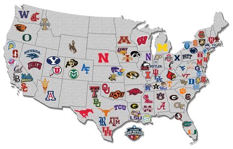 Map Of The Day Us College Hoops Map Via Nissanultimateacces Gis