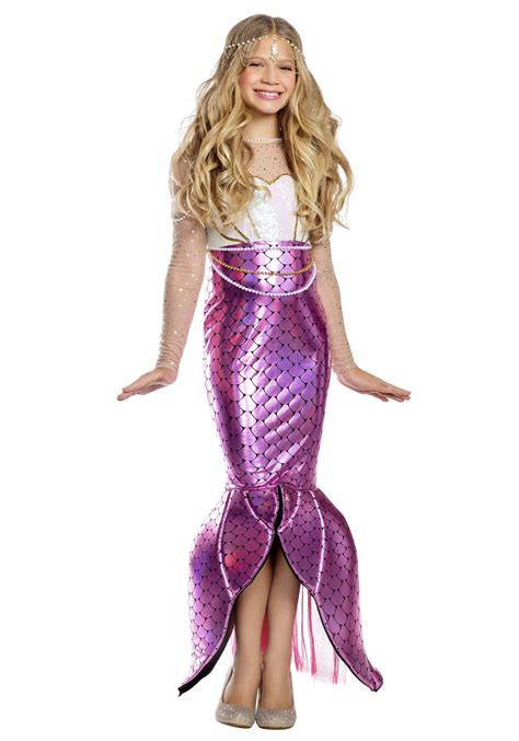 Girls Sparkling Mermaid Costume Ubicaciondepersonascdmxgobmx