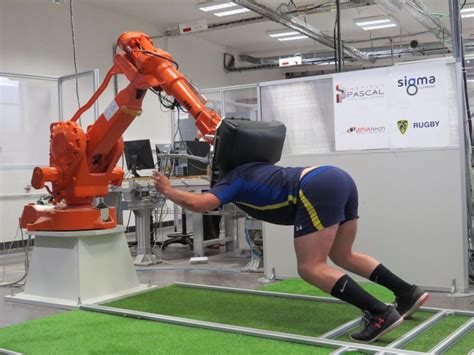 Le Talonneur Et Le Robot Un Robot Qui Joue Au Rugby Sciences Et Avenir