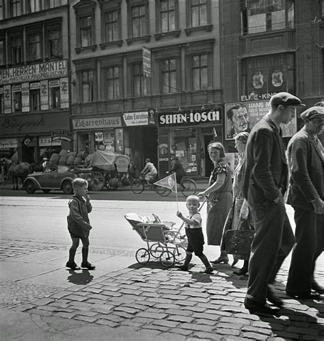 Berlin C1930s Street Scenes Black And White Photographs History