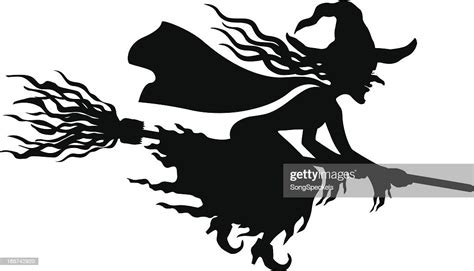 Scary Witch Silhouette High Res Vector Graphic Getty Images