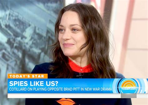Marion Cotillard Speaks Out About Those Brad Pitt Rumors Us Weekly