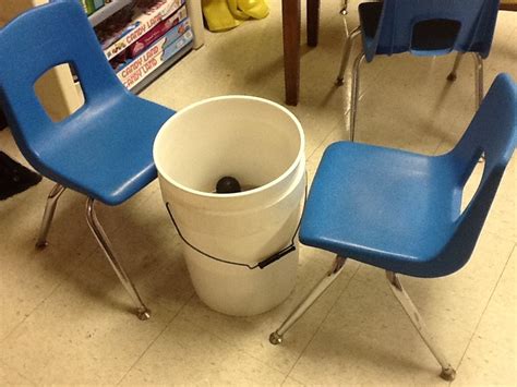 Alternative To Sensory Table Bucket Filled With Water And Props And Two