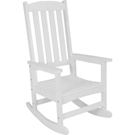 The stands of the chairs have a do this to a white plastic patio chair. Sunnydaze Decor All-Weather White Traditional Plastic ...