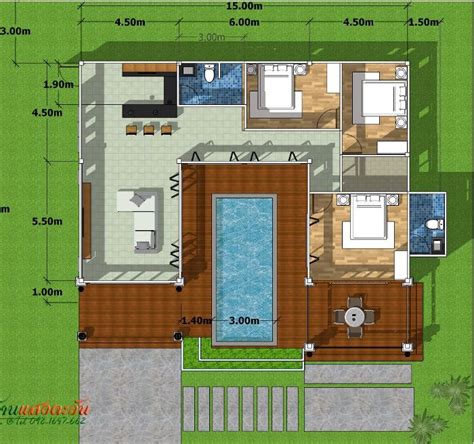 Bungalow Pool House Plans