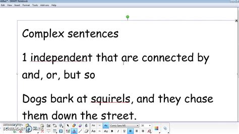These are joined by the coordinate conjunctions and, nor. Simple vs Compound vs Complex Sentences - YouTube