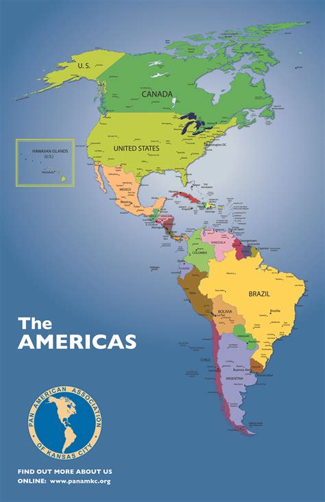 Map Of The Americas