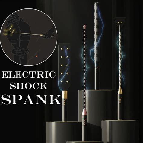 Electric Shock Beat Pat Whip Bdsm Slave Spanking Paddle Sm Bondage Electrical Stimulation