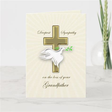 Sympathy For Loss Of Grandfather Card Uk