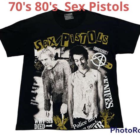 【ルテンデン】 L 70s 80s Sex Pistols バンド Tシャツ ビンテージ アイアンメ