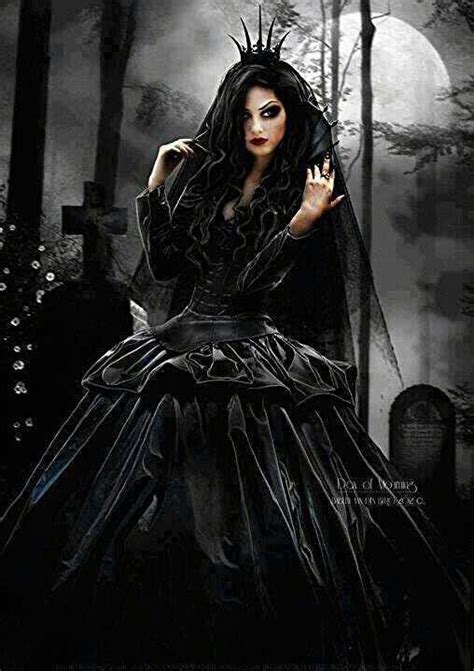 Anime Dark Queen Queens Goth Gothic Beauty Goth Beauty
