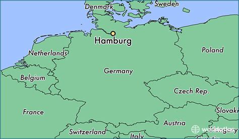 Where Is Hamburg Germany Hamburg Hamburg Map