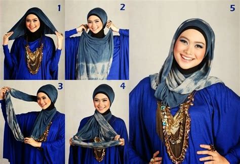 Siapkan juga jarum pentul atau peniti untuk merekatkan. 35 Cara Memakai Jilbab Pashmina Simple Kreasi Terbaru 2017