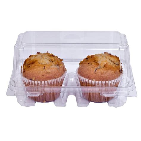Green Direct Muffinbig Cupcake Boxes Clear Plastic Dome 2