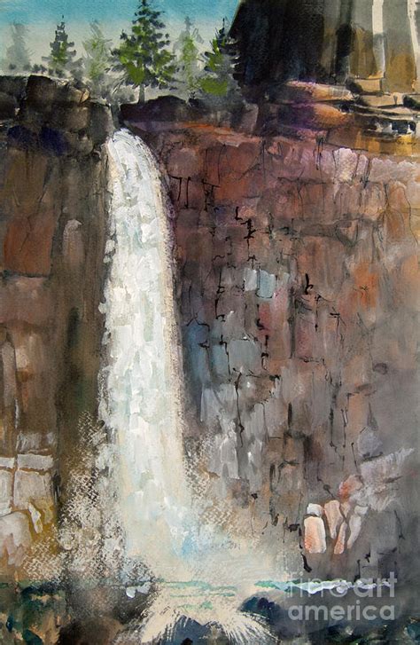 Over The Precipice Painting By Anthony Coulson Fine Art America